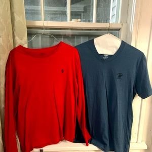 Mens size M shirts.
